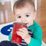 TOMY The First Years Take & Toss Toddler Sippy Cups - Multicolored Toddler Sippy Cups with Lids, 10 oz, 4 Pack