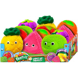 Ja-Ru Funsie Frootsies Light-Up Squeezy Toy Juicy Squishy Cute Fruit Tap to Light, Randomly Selected