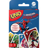 Mattel Games UNO The Amazing Spider-Man Card Game for Kids, Adults & Family Nights