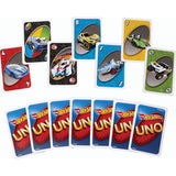 Hot Wheels UNO Matching Card Game Featuring 112 Cards with Hot Wheels Graphics, Game Night, Kids Gift Ages 7 Years & Older