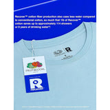 Fruit of the Loom Recover Cotton T-Shirt Made with Sustainable, Low Impact Recycled Fiber