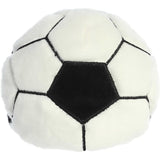 Aurora® Adorable Palm Pals™ Striker Soccerball™ Stuffed Animal - Fun Collectible Plush for Kids and Adult Collectors - Perfect for Decorating Rooms and Birthday Gifts - Black 4 Inches