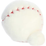 Aurora® Adorable Palm Pals™ Slugger Baseball™ Stuffed Animal - Pocket-Sized Play - Collectable Fun - White 5 Inches