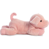 Aurora Flopsie Pickles Piglet Stuffed Animal - Companions Ready for Playful Adventures - for Kids All Ages, Toddlers, Adults, and Families - Pink 12 Inches
