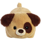 Aurora® Adorable Spudsters™ Doodle Dog Stuffed Animal - Round Shape Makes for Comforting Cuddles - Perfect for Kids All Ages and Animal Loving Adults - Brown 10.5 Inches