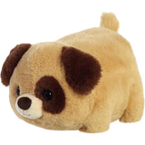 Aurora® Adorable Spudsters™ Doodle Dog Stuffed Animal - Round Shape Makes for Comforting Cuddles - Perfect for Kids All Ages and Animal Loving Adults - Brown 10.5 Inches