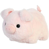 Aurora® Adorable Spudsters™ Cutie Pig Stuffed Animal - Round Shape Makes for Comforting Cuddles - Perfect for Kids All Ages and Animal Loving Adults - Pink 10.5 Inches
