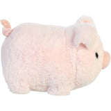 Aurora® Adorable Spudsters™ Cutie Pig Stuffed Animal - Round Shape Makes for Comforting Cuddles - Perfect for Kids All Ages and Animal Loving Adults - Pink 10.5 Inches