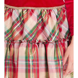 Bonnie Jean Ruby Sparkle Waist Hipster Dress