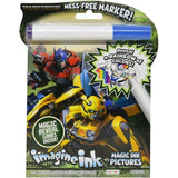Bendon Transformers MESS FREE MARKER Imagine Ink Activity Book for Kids 3 Years+