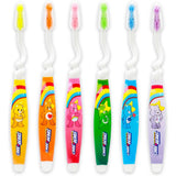 6 Pack Care Bears Toothbrushes for Kids, Children's Toothbrushes, Soft Bristle Toothbrushes for Kids