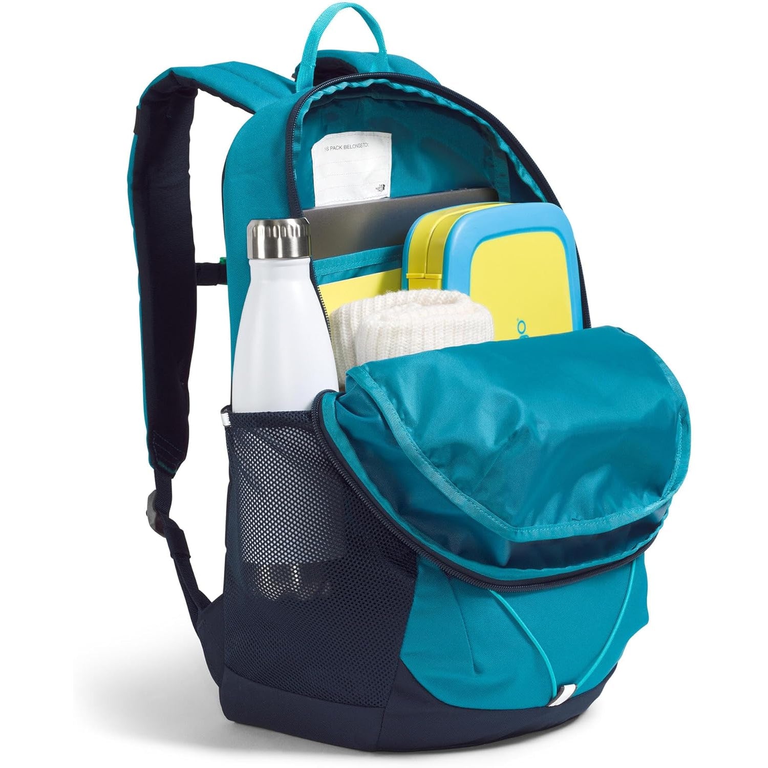north face backpack with hydration pack The North Face Youth Court Jester Backpack: Dusk Blue/Summit Navy