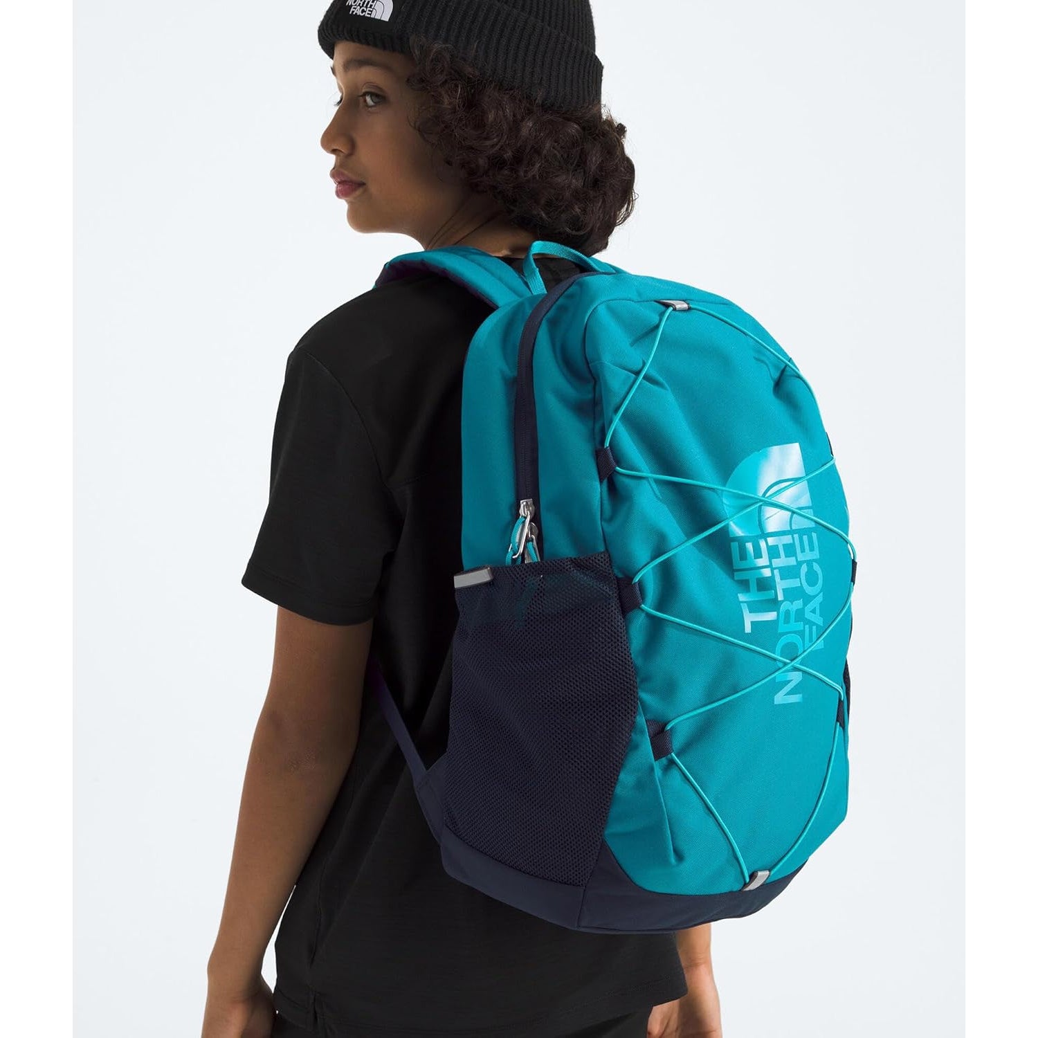 jester water repellent backpack the north face The North Face Youth Court Jester Backpack: Dusk Blue/Summit Navy
