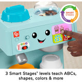 Fisher Price Laugh & Learn Coffee Café Musical Playset with Educational Songs & 10 Pretend Play Pieces for Kids Ages 18+ Months