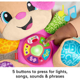 Fisher-Price Baby Toy Laugh & Learn Smart Stages Puppy Musical Plush with Lights & Learning Songs for Infants Ages 6+ Months