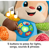 Fisher-Price Baby Toy Laugh & Learn Smart Stages Puppy Musical Plush with Lights & Learning Songs for Infants Ages 6+ Months