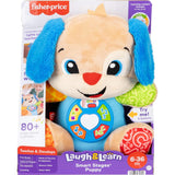 Fisher-Price Baby Toy Laugh & Learn Smart Stages Puppy Musical Plush with Lights & Learning Songs for Infants Ages 6+ Months