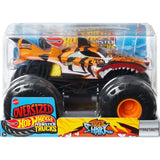 Mattel Hot Wheels Monster Trucks, Oversized Monster Truck, 1:24 Scale Die-Cast Toy Truck with Giant Wheels and Cool Designs