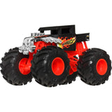Hot Wheels Monster Trucks, Oversized Monster Truck, 1:24 Scale Die-Cast Toy Truck with Giant Wheels and Cool Designs