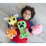 Mattel Minecraft Basic Plush Character Soft Dolls, Video Game-Inspired Collectible Toy Gifts for Kids & Fans Ages 3 Years Old & Up