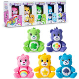 Micro Teenies - Care Bears 3'' Micro Plush 5-Pack Treasure Box - Cheer, Laugh A-Lot, Good Luck, Grumpy and Harmony Bear