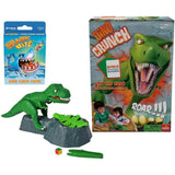 Dino Crunch - Get The Eggs Before The Dino Gets You! - Includes A Fun Shark Bite War Card Game