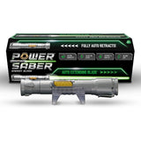Goliath Power Saber Energy Blade Green First Ever Automatic Saber Auto Extending & Retracting Saber Extends 35'' (90cm) Motion Based SFX Ages 6 and up