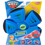 WAHU Phlat Ball Classic Flying Saucer Ball Toy for Kids Ages 5+, Collapsible Time Delay Frisbee Flying Disc Toy, Throw a Disc Catch a Ball, Blue