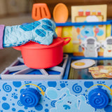 Melissa and Doug Blue's Clues & You! Wooden Cooking Play Set (42 Pieces)