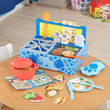 Melissa and Doug Blue's Clues & You! Wooden Cooking Play Set (42 Pieces)