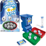Winning Moves Words Over Easy Games USA, Fun Family Word Making Game for 2 to 4 Players, Ages 8+