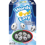 Winning Moves Words Over Easy Games USA, Fun Family Word Making Game for 2 to 4 Players, Ages 8+
