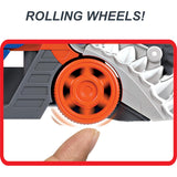 Hot Wheels Toy Car Playset, Takeoff Adventure Airport Set with Die-Cast Audi in 1:64 Scale, Plastic Plane, Take-Off & Landing Feature & Storage