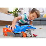 Hot Wheels Toy Car Playset, Takeoff Adventure Airport Set with Die-Cast Audi in 1:64 Scale, Plastic Plane, Take-Off & Landing Feature & Storage