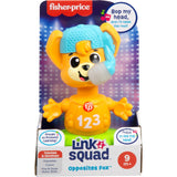 Fisher-Price Baby Learning Toy Link Squad Opposites Fox with Music & Lights for Ages 9+ Months, Compatible Only with Link Squad Items