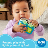 Fisher Price Laugh & Learn Play Along Ear Buds with Music Lights & Fine Motor Activities for Infants Ages 6+ Months