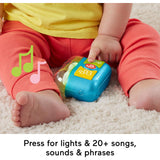 Fisher Price Laugh & Learn Play Along Ear Buds with Music Lights & Fine Motor Activities for Infants Ages 6+ Months