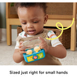 Fisher Price Laugh & Learn Play Along Ear Buds with Music Lights & Fine Motor Activities for Infants Ages 6+ Months