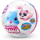 Pets Alive Hamstermania (Blue) by ZURU Hamster, Electronic Pet, 20+ Sounds Interactive, Hamster Ball Toy for Girls and Children