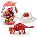 Robo Alive Volcano Dino Fossil Find Ankylosaurus by ZURU Boys Age 5+ Dig and Discover, STEM -Excavate Prehistoric Fossils, Educational Toys, Great Science Kit Gift