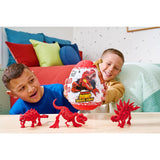 Robo Alive Volcano Dino Fossil Find T-Rex by ZURU Boys Age 5+ Dig and Discover, STEM -Excavate Prehistoric Fossils, Educational Toys, Great Science Kit Gift (T-Rex)