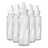 Evenflo Feeding Classic Glass Twist Bottles, 8 Ounce (Pack of 6),Clear