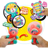 JA-RU Squishy Inflate a Bear Toy. Squeeze to Inflate Head, Grows Big. Irresistible Squish. Squishy, Squeezable, Stress Relief, Fidget, Party Favor, Classroom Prize -  Randomly Selected