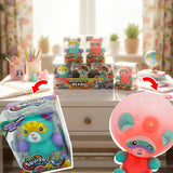 JA-RU Squishy Inflate a Bear Toy. Squeeze to Inflate Head, Grows Big. Irresistible Squish. Squishy, Squeezable, Stress Relief, Fidget, Party Favor, Classroom Prize -  Randomly Selected
