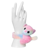 JA-RU Plushy Gushee Huggy Wraps Plush Animal Slap Bracelet | Furry & Fashionable Wearable Stuffed Toy | 6 Cute Animals - Randomly Selected