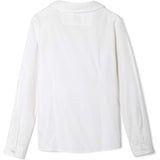 French Toast Girls Long Sleeve Peter Pan Button Down Shirt
