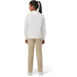 French Toast Girls Long Sleeve Peter Pan Button Down Shirt