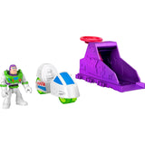 Fisher-Price Imaginext Launcher Set with 3-inch Buzz Lightyear Action Figure & Toy Vehicle, Inspired by Disney Pixar Toy Story