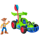 Fisher Price Imaginext Woody & R.C. Play Set, with 3-inch Action Figure, Toy R.C. Vehicle & 2 Projectiles, Inspired by Disney and Pixar Toy Story