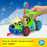Fisher Price Imaginext Woody & R.C. Play Set, with 3-inch Action Figure, Toy R.C. Vehicle & 2 Projectiles, Inspired by Disney and Pixar Toy Story